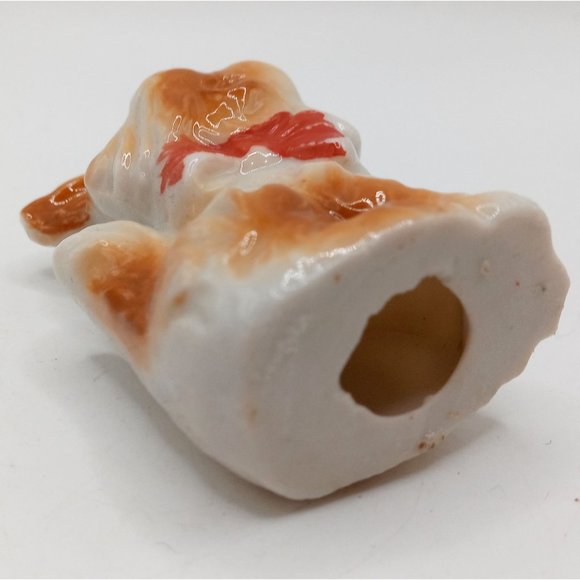 Vintage Terrier Dog Figurine Made in Japan Bowtie Bow Tie Figure - Picture 7 of 10